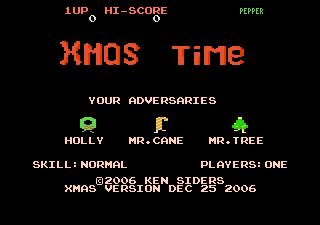 Christmas Time Title Screen